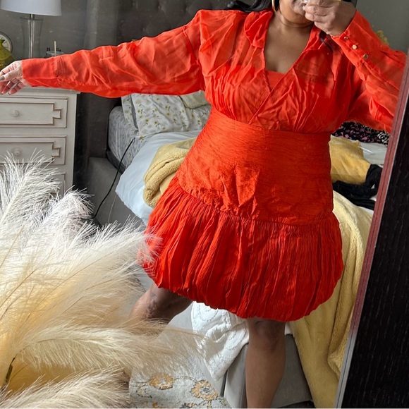 Dresses & Skirts - Orange Dress size XL Brand New never worn